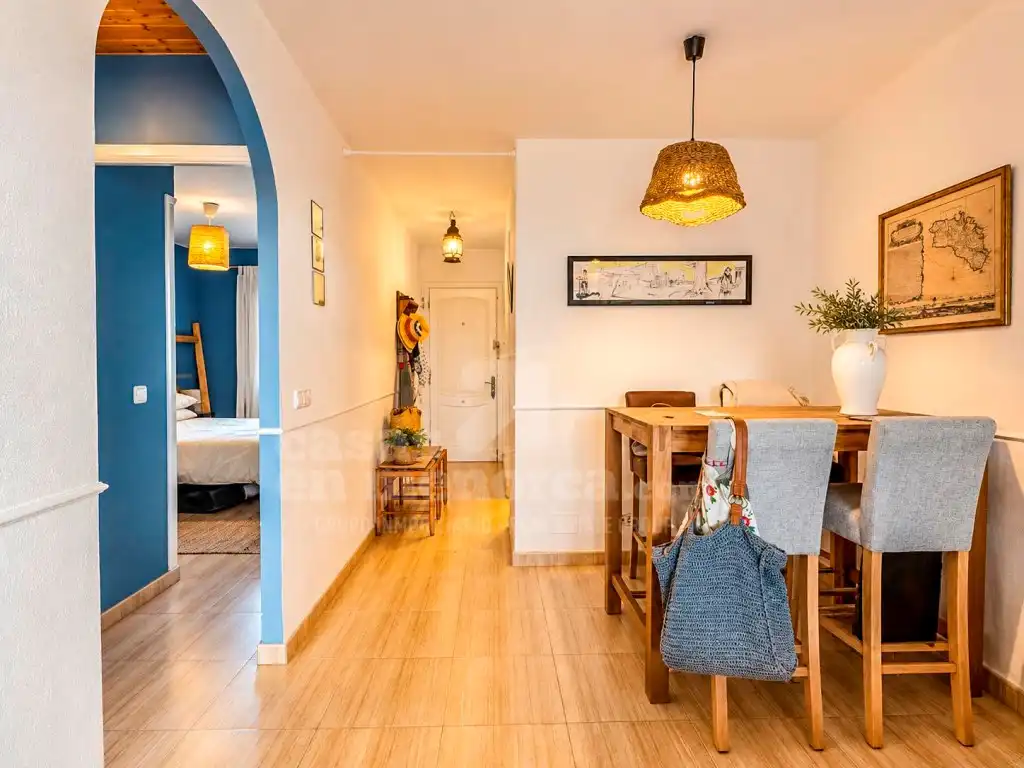 Menjador de Apartament en venda en Es Castell amb Terrassa