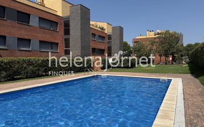 Swimming pool of Duplex for sale in Calonge i Sant Antoni  with Heating, Terrace and Alarm