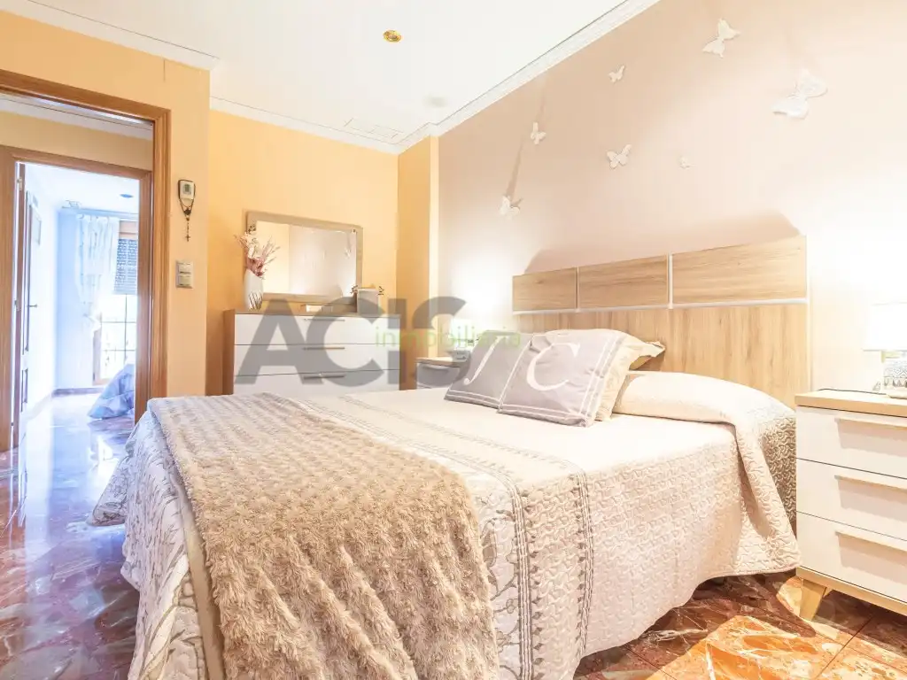Bedroom of Flat for sale in Benimodo  with Air Conditioner, Terrace and Balcony