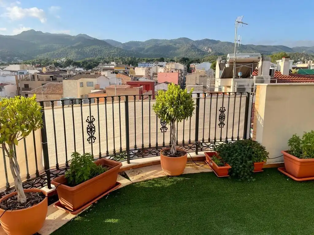 Terraza de Ático de alquiler en Murcia con Aire acondicionado, Calefacción y Terraza