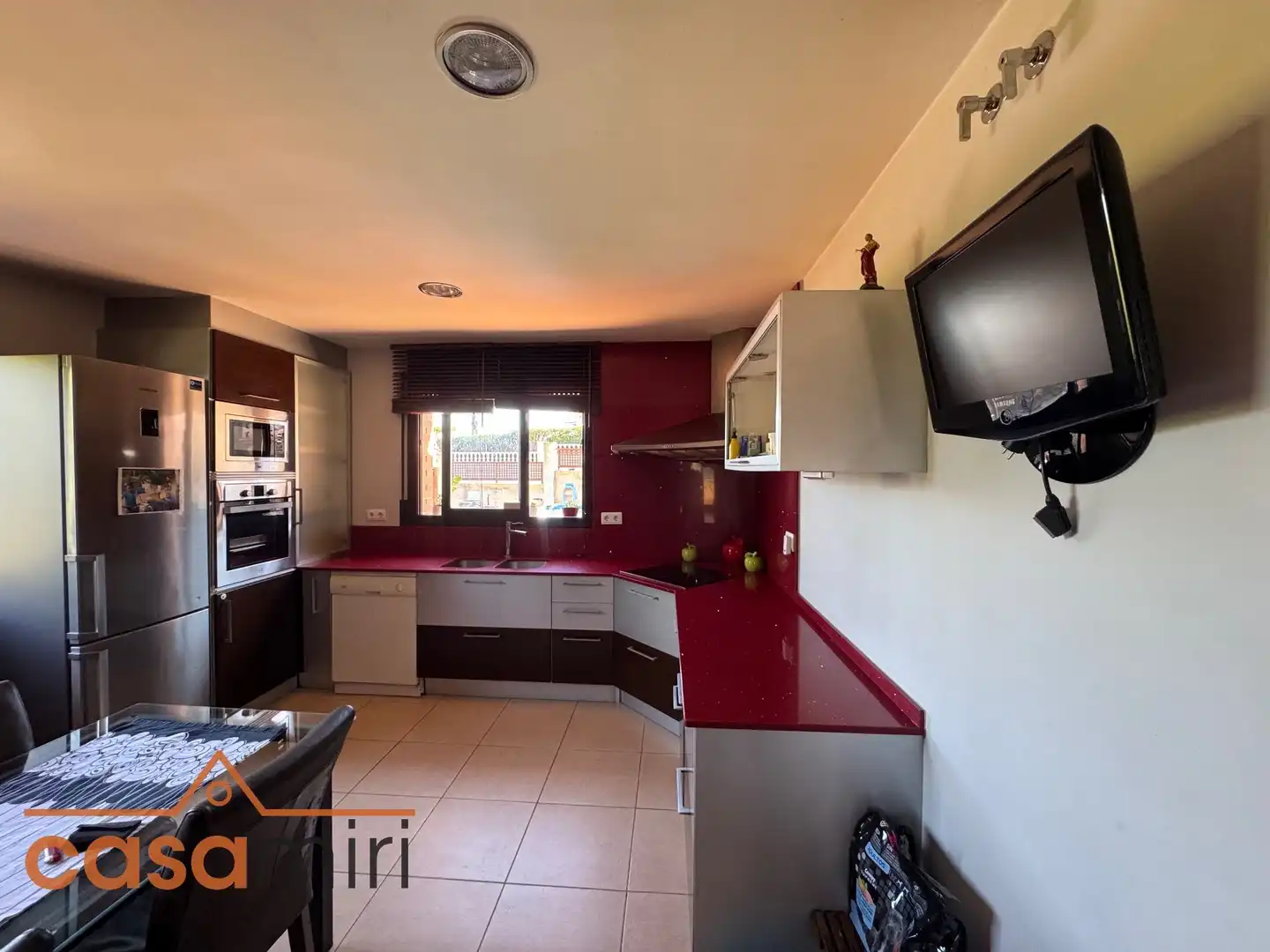 Cocina de Casa o chalet en venta en Sant Cebrià de Vallalta con Aire acondicionado, Calefacción y Jardín privado