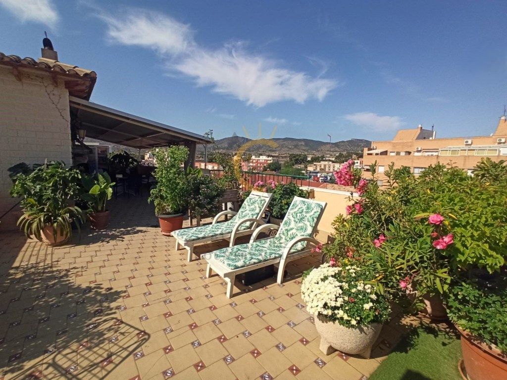 Terrace of Attic for sale in Monóvar  / Monòver  with Air Conditioner, Terrace and Oven