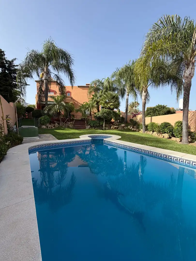 Swimming pool of Detached homes for sale in Marbella  with Terrace and Balcony