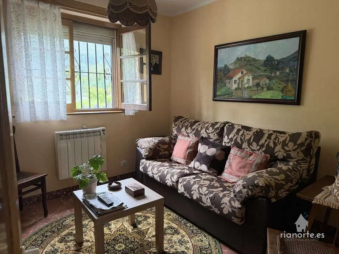 Sala de estar de Casa o chalet en venta en Ribadesella con Jardín privado