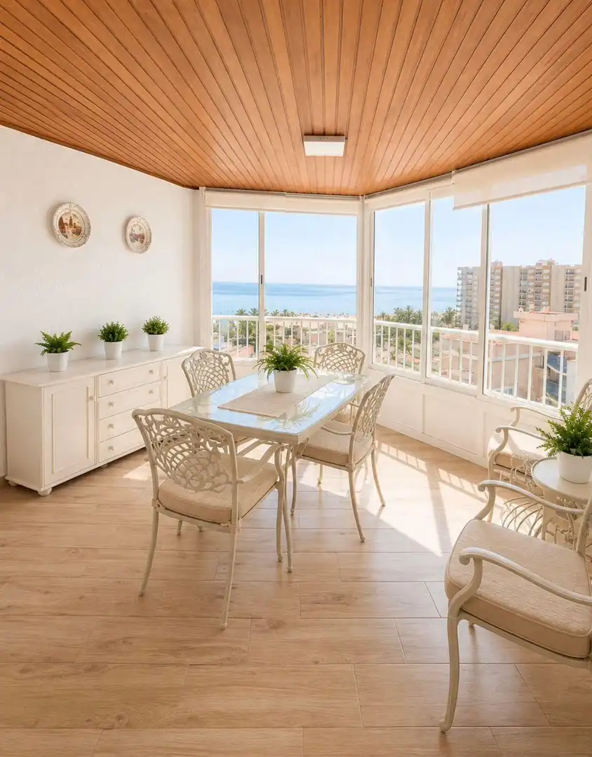 Dining room of Apartments for sale in Gandia  with Air Conditioner, Heating and Terrace