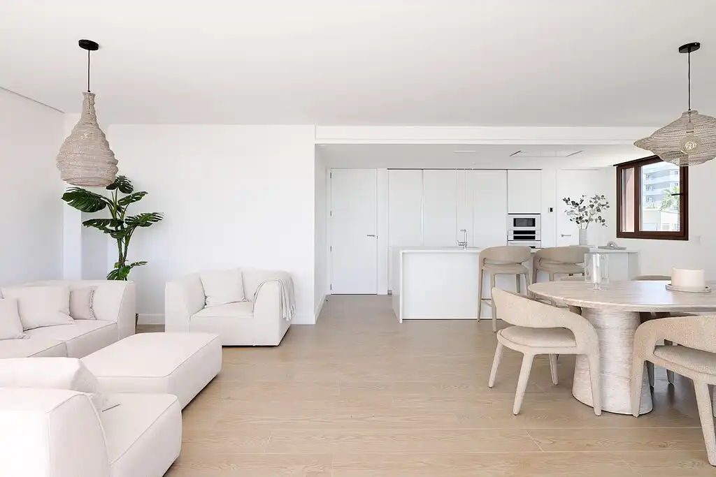 Sala d'estar de Àtic en venda en  Palma de Mallorca amb Aire condicionat, Calefacció i Terrassa