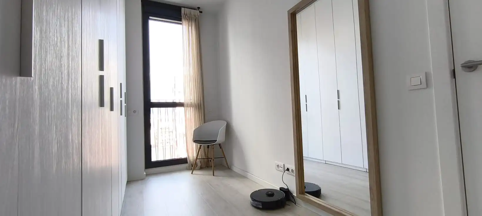 Schlafzimmer von Wohnung zum Verkauf in L'Hospitalet de Llobregat mit Klimaanlage, Heizung und Parkett