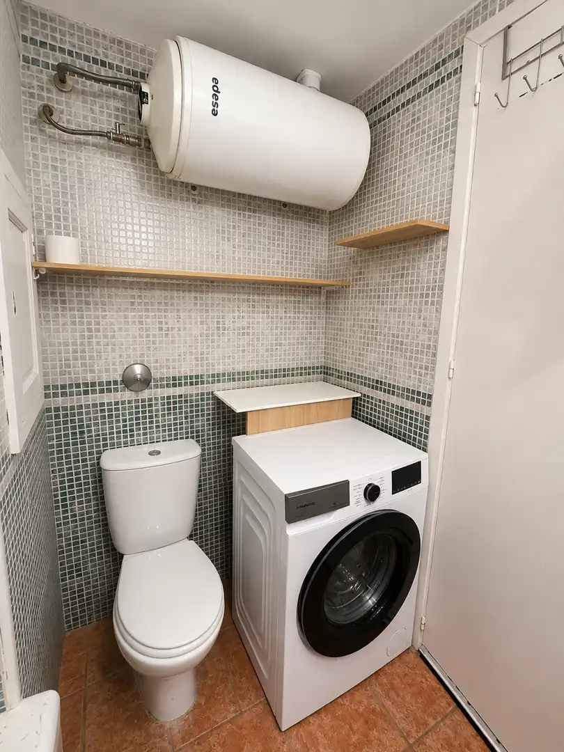 Bathroom of Study for sale in Sant Josep de sa Talaia  with Washing machine, Microwave and Balcony