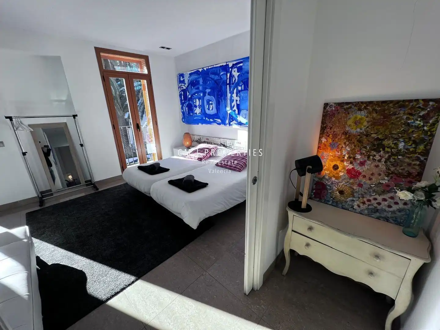 Dormitori de Casa adosada en venda en Valencia amb Aire condicionat, Terrassa i Traster