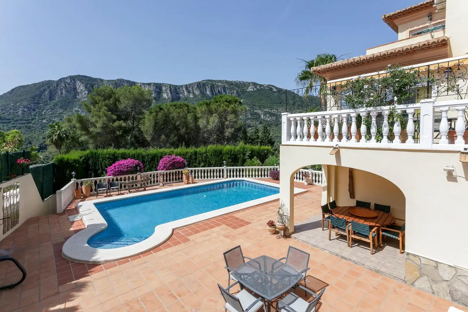 Swimming pool of Houses for sale in Barx  with Air Conditioner, Heating and Private garden