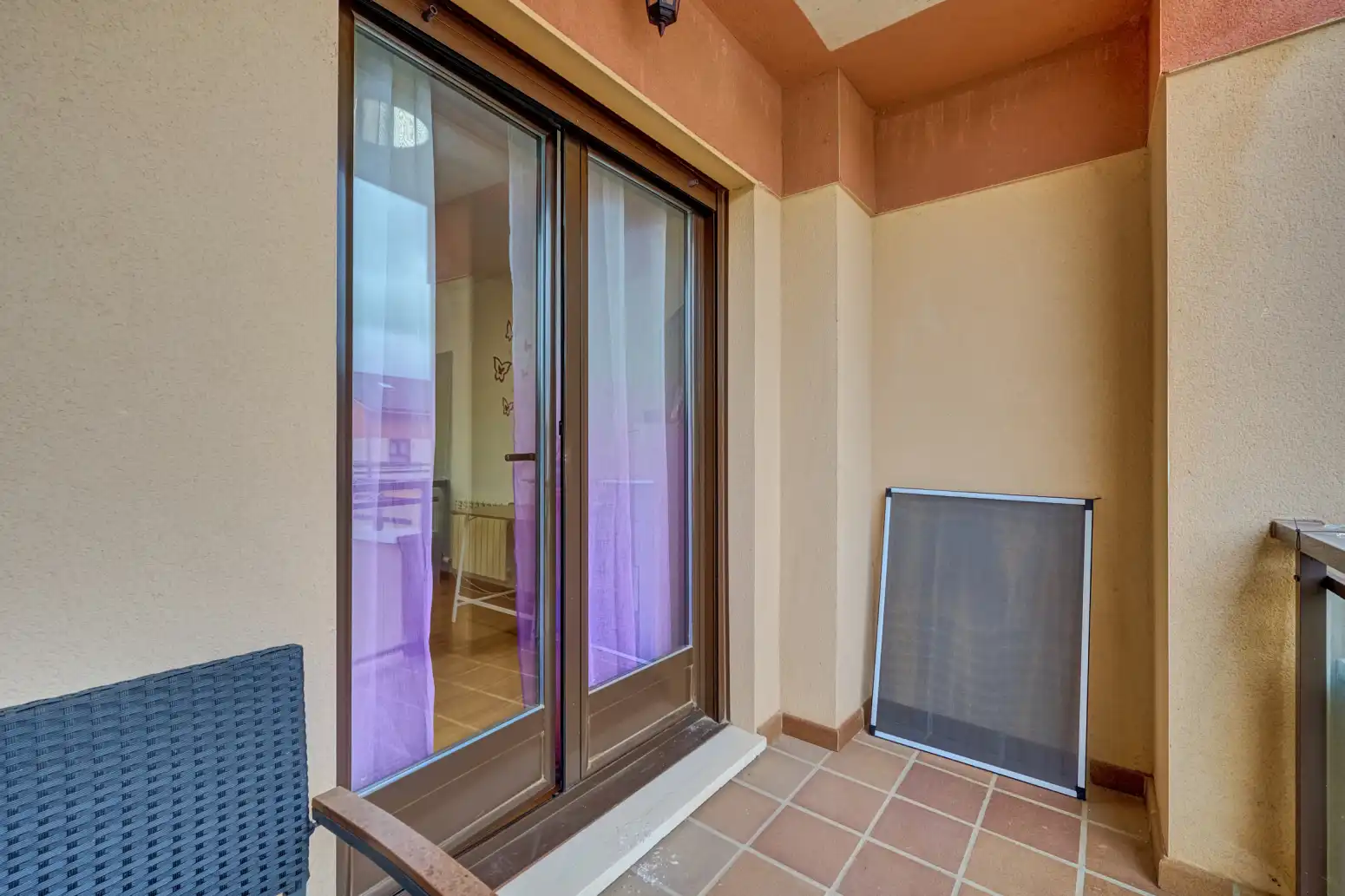 Balcony of Attic for sale in Enériz / Eneritz  with Heating, Private garden and Parquet flooring