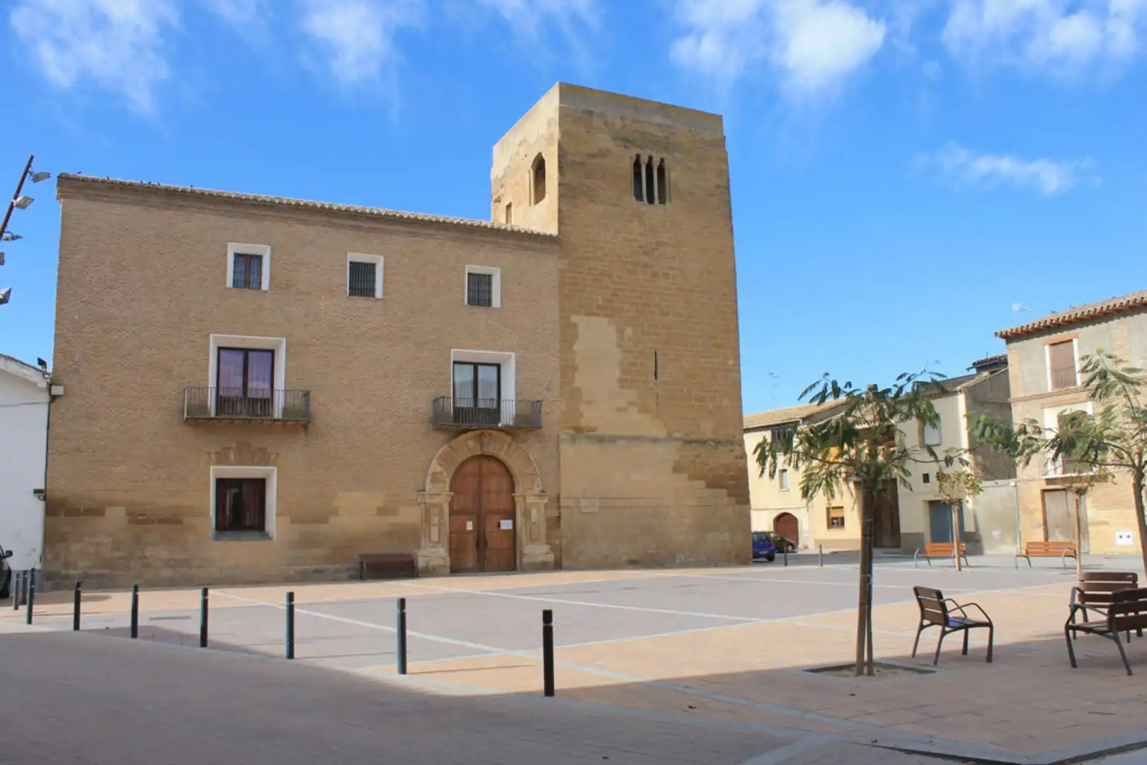 Vista exterior de Piso en venta en Albalate de Cinca con Terraza