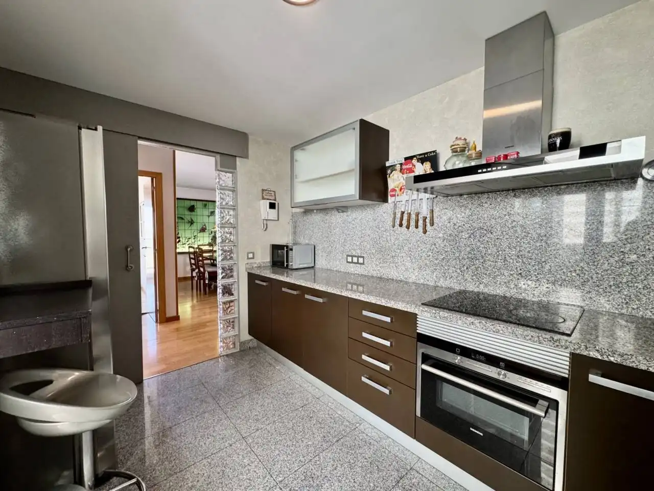 Kitchen of Flat for rent in  Palma de Mallorca  with Air Conditioner, Heating and Parquet flooring