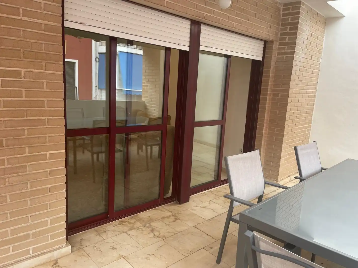 Terrace of Attic for rent in Alicante / Alacant  with Air Conditioner, Terrace and Furnished