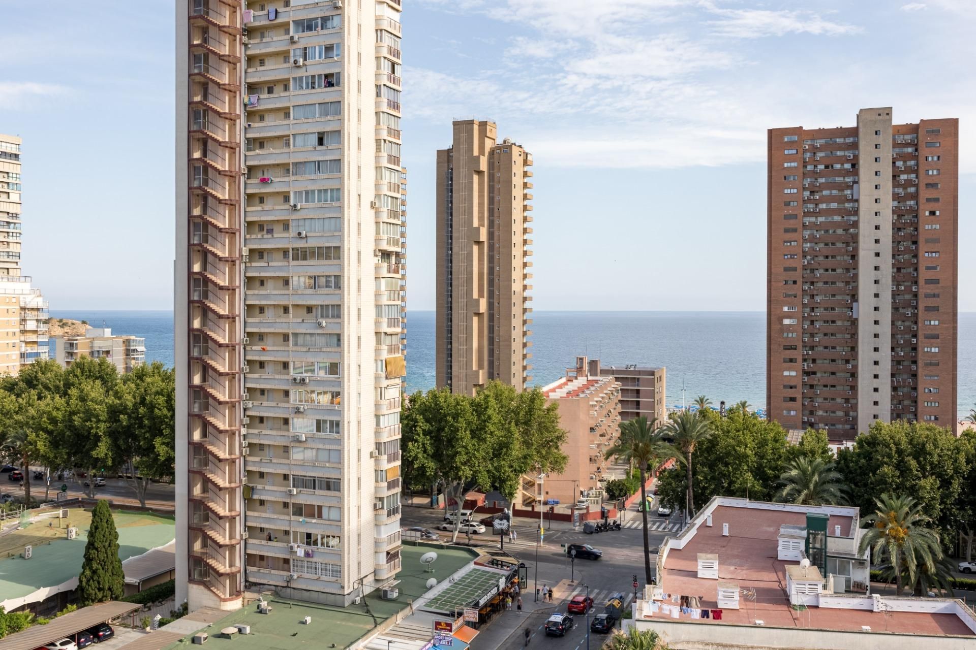 Vista exterior de Apartament en venda en Benidorm amb Terrassa i Traster