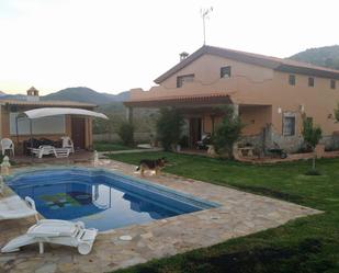 Swimming pool of House or chalet for sale in Guaro  with Air Conditioner, Private garden and Terrace