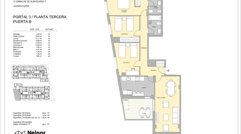 Photo 2 from new construction home in Flat for sale in   Calle del Rio Arandilla, Aguas Vivas, Guadalajara