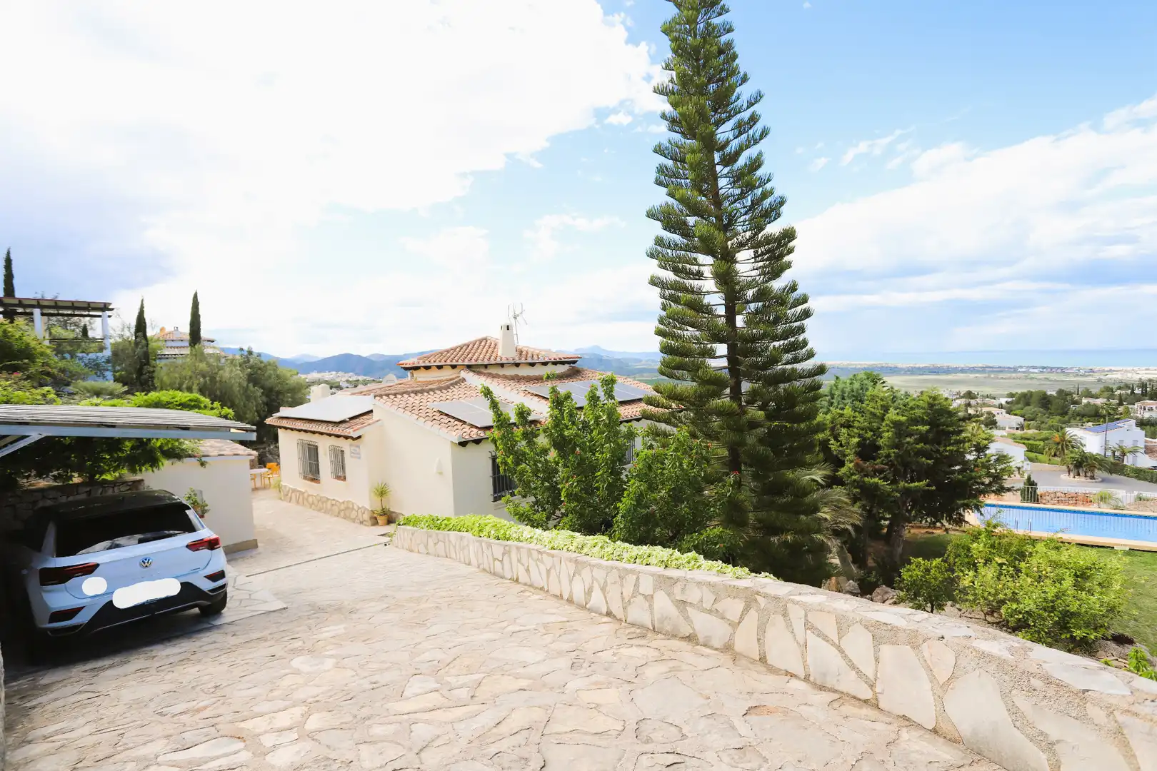 Exterior view of Houses for sale in El Ràfol d'Almúnia  with Heating, Private garden and Terrace
