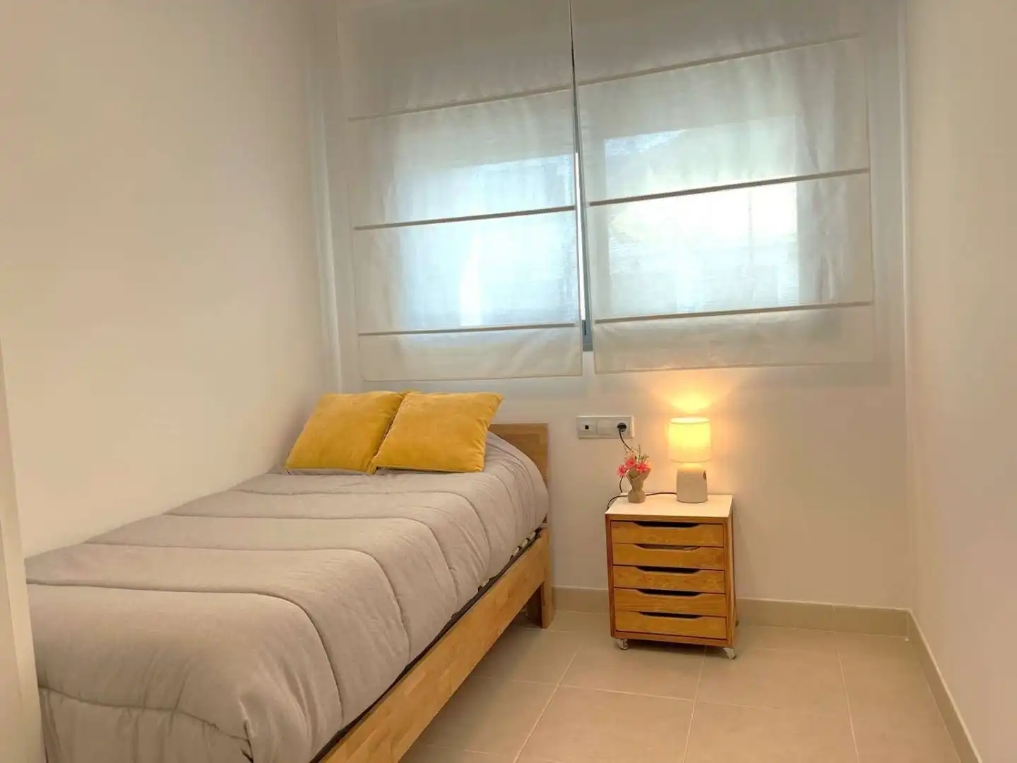 Bedroom of Flat for sale in Garrucha  with Air Conditioner, Terrace and Swimming Pool