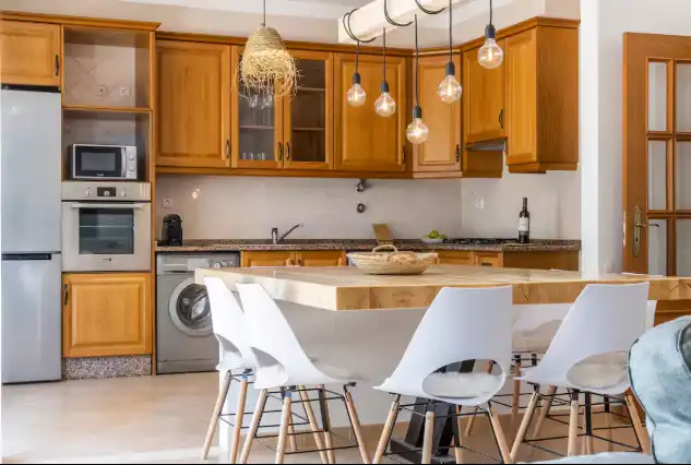 Kitchen of Flat for sale in Chipiona  with Terrace, Storage room and Swimming Pool