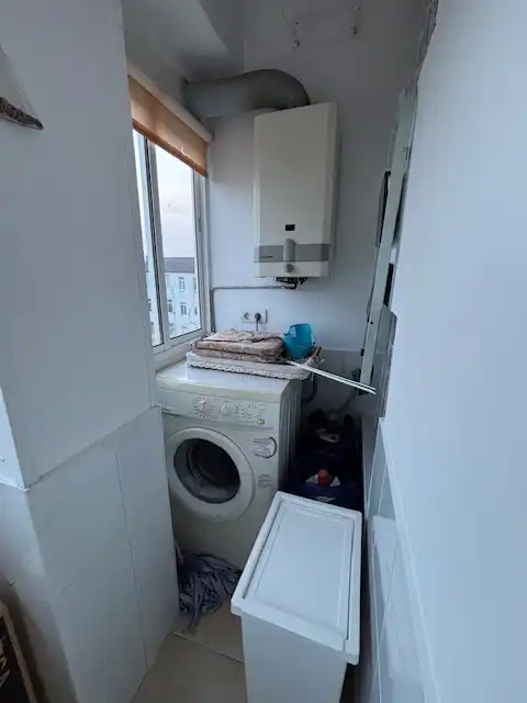 Balcony of Flat for rent in Ferrol  with Heating, Parquet flooring and Furnished