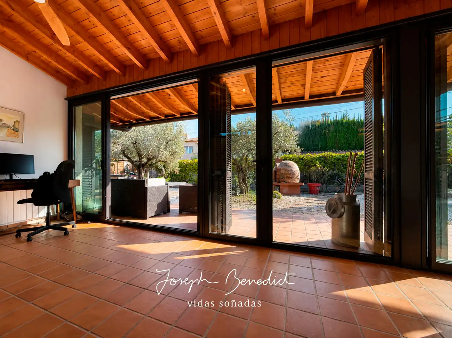 Terrace of Houses for sale in Torrelles de Llobregat  with Air Conditioner, Heating and Private garden