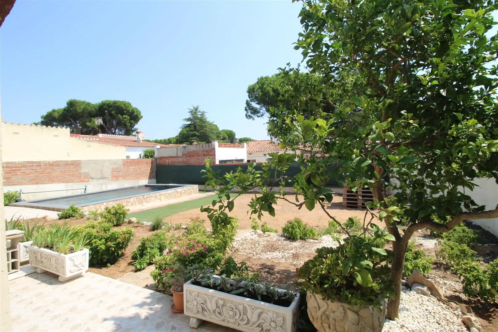Garten von Haus oder Chalet zum Verkauf in L'Escala mit Privatgarten, Terrasse und Abstellraum