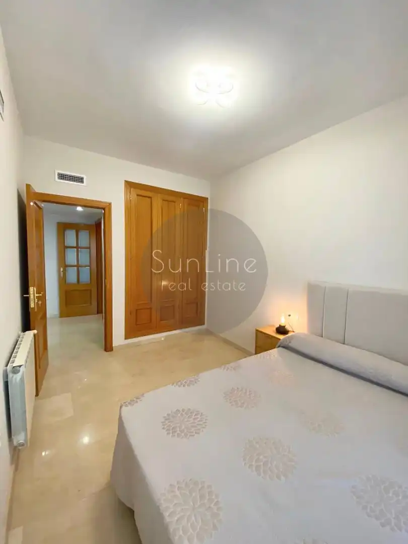 Bedroom of Flat for rent in Valencia  with Air Conditioner, Terrace and Storage room
