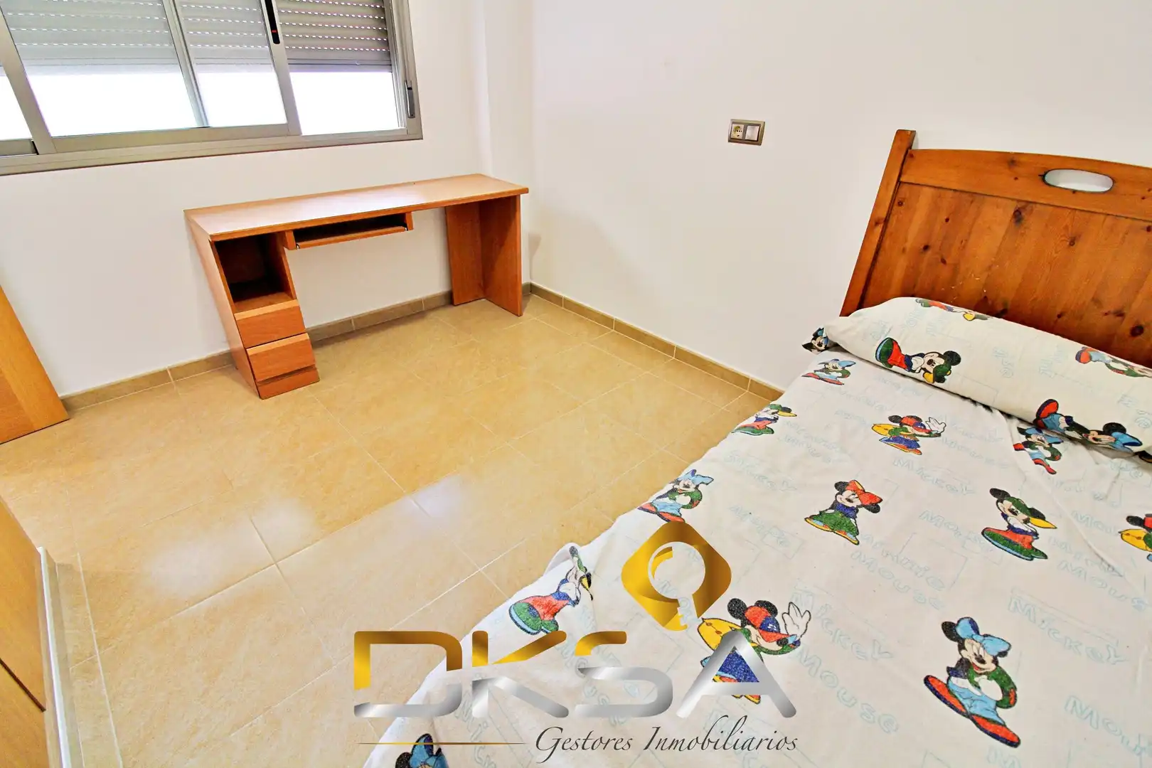 Bedroom of Flat for rent in Vila-real  with Air Conditioner and Heating