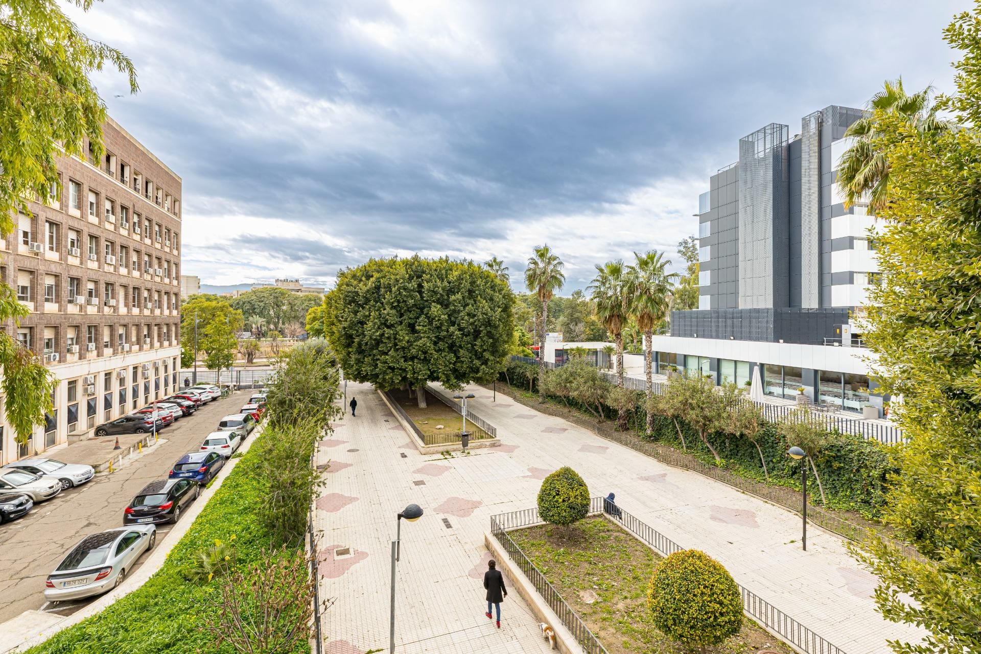 Außenansicht von Wohnung zum Verkauf in  Murcia Capital mit Klimaanlage, Terrasse und Abstellraum
