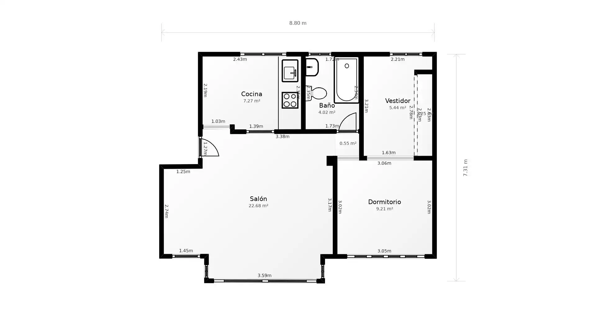 Flat for sale in Santoña  with Heating