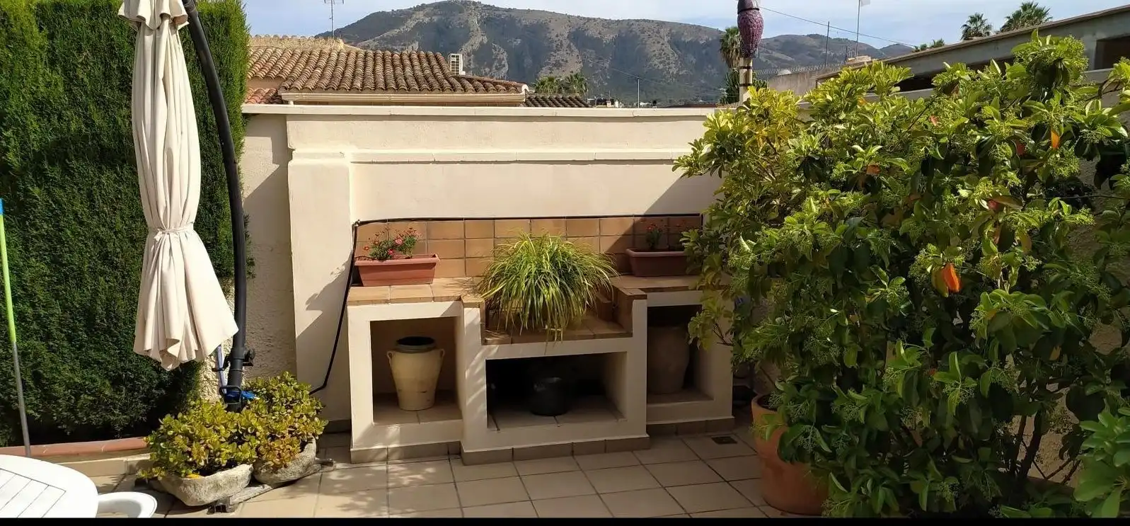 Terrassa de Casa o xalet en venda en L'Alfàs del Pi amb Jardí privat