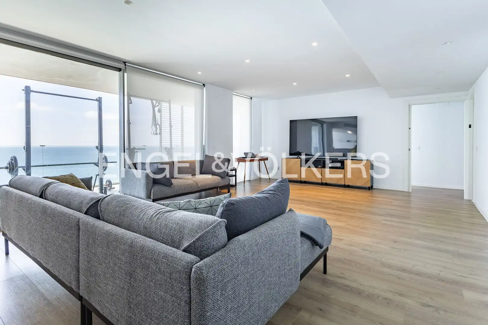Sala de estar de Ático en venta en Mataró con Calefacción