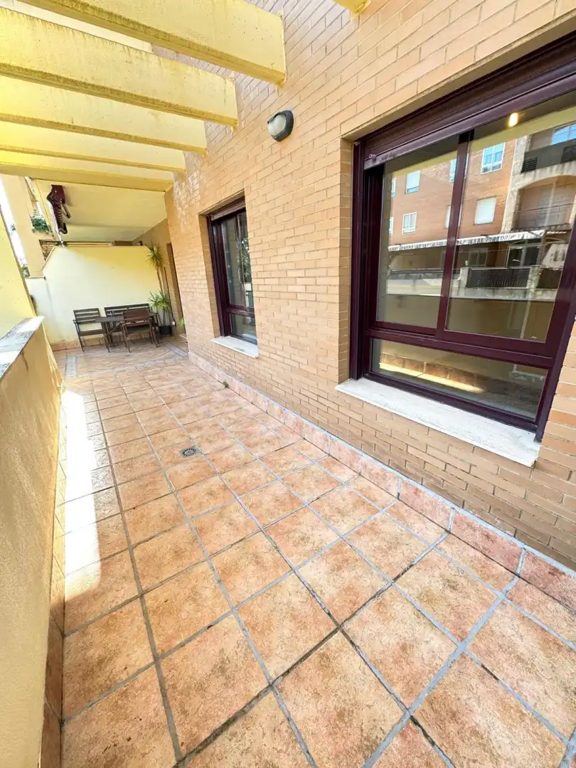 Terraza de Piso de alquiler en Badajoz con Aire acondicionado, Calefacción y Terraza