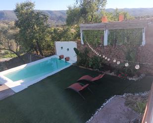 Piscina de Finca rústica en venda en Cañaveral de León amb Calefacció, Jardí privat i Terrassa