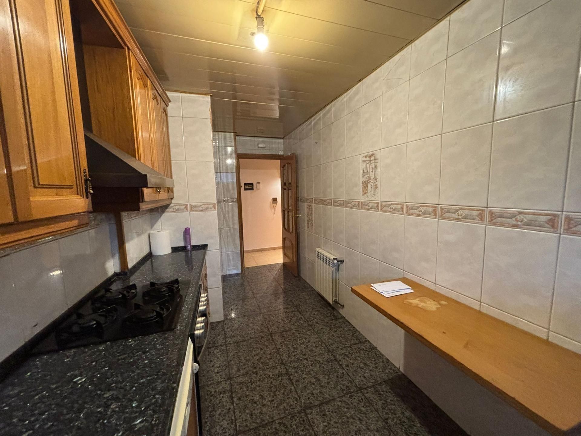 Kitchen of Flat for sale in Sabadell  with Terrace and Balcony