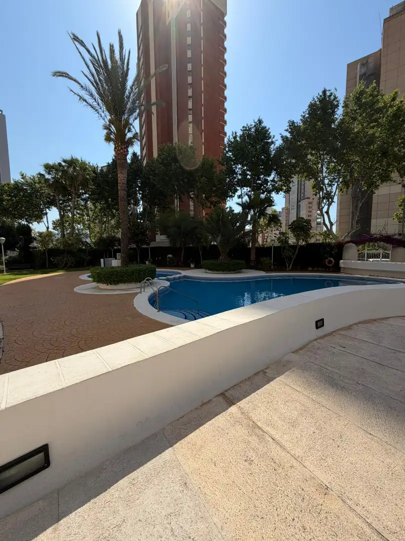 Schwimmbecken von Wohnungen zur Miete in Benidorm mit Klimaanlage, Möbliert und Ofen