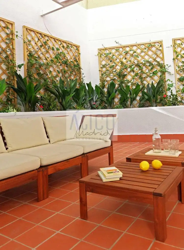 Terraza de Piso de alquiler en Madrid con Aire acondicionado, Calefacción y Terraza