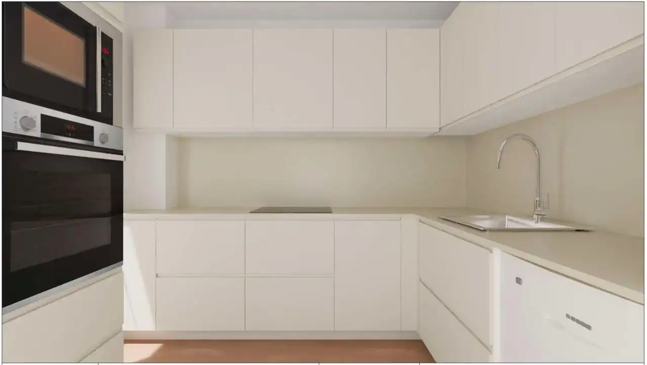Cocina de Planta baja en venta en Sueca con Aire acondicionado, Parquet y Amueblado