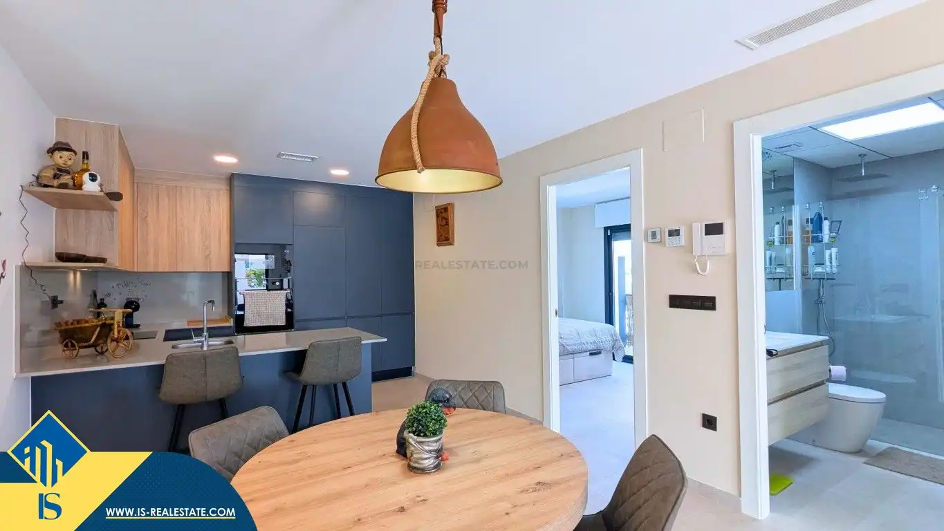 Dining room of Flat for sale in Algorfa  with Terrace, Storage room and Furnished