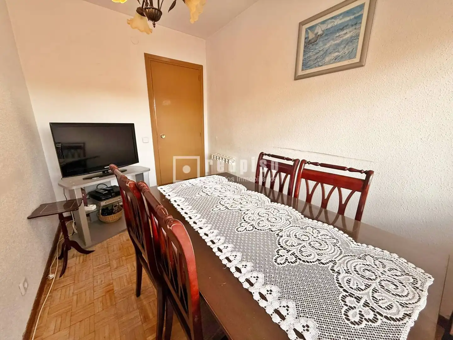 Esszimmer von Wohnung zum Verkauf in Guadalajara mit Heizung, Privatgarten und Parkett