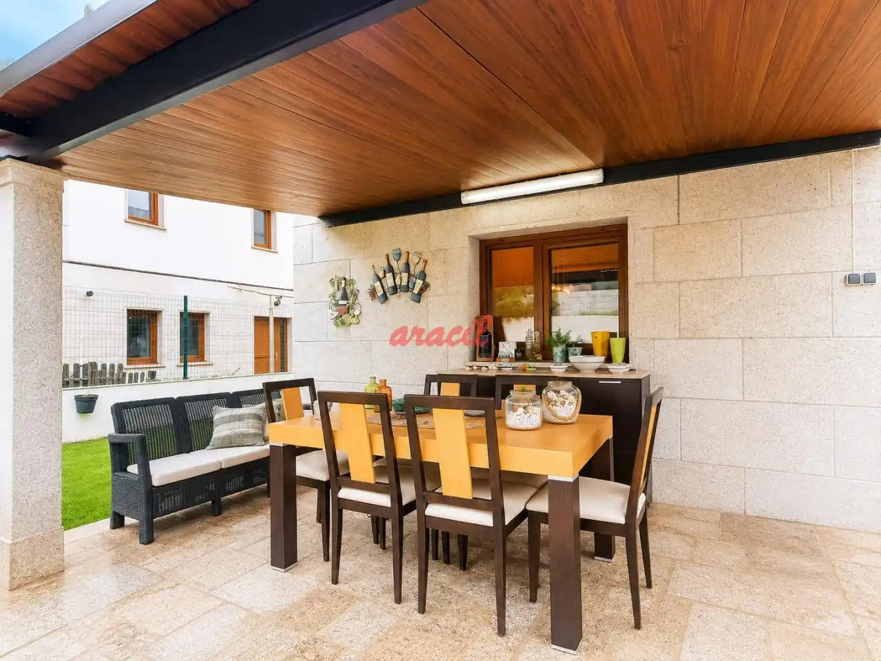 Terraza de Casa o chalet en venta en O Pereiro de Aguiar  con Calefacción, Jardín privado y Trastero
