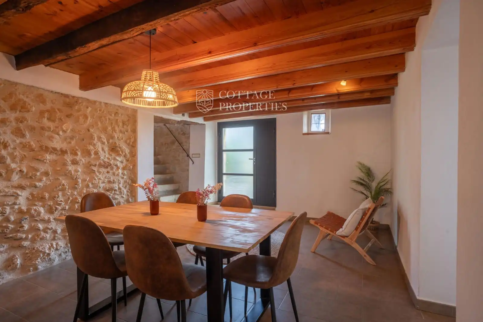 Comedor de Finca rústica en venta en Vilademuls con Aire acondicionado, Calefacción y Piscina