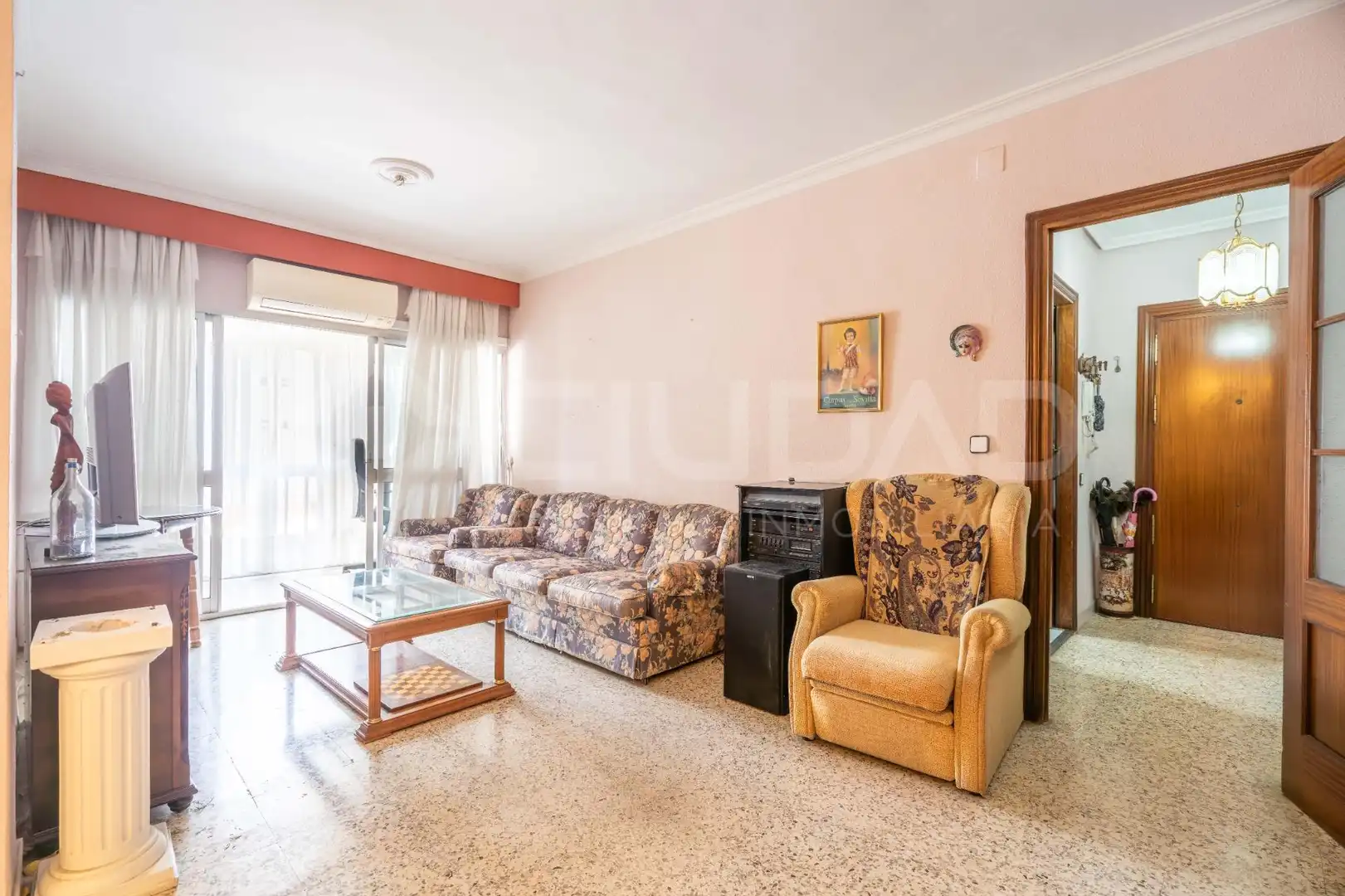 Sala de estar de Piso en venta en Sevilla