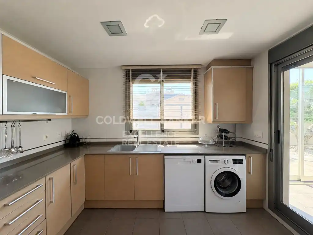 Cuina de Casa adosada en venda en Burriana / Borriana amb Jardí privat, Terrassa i Piscina