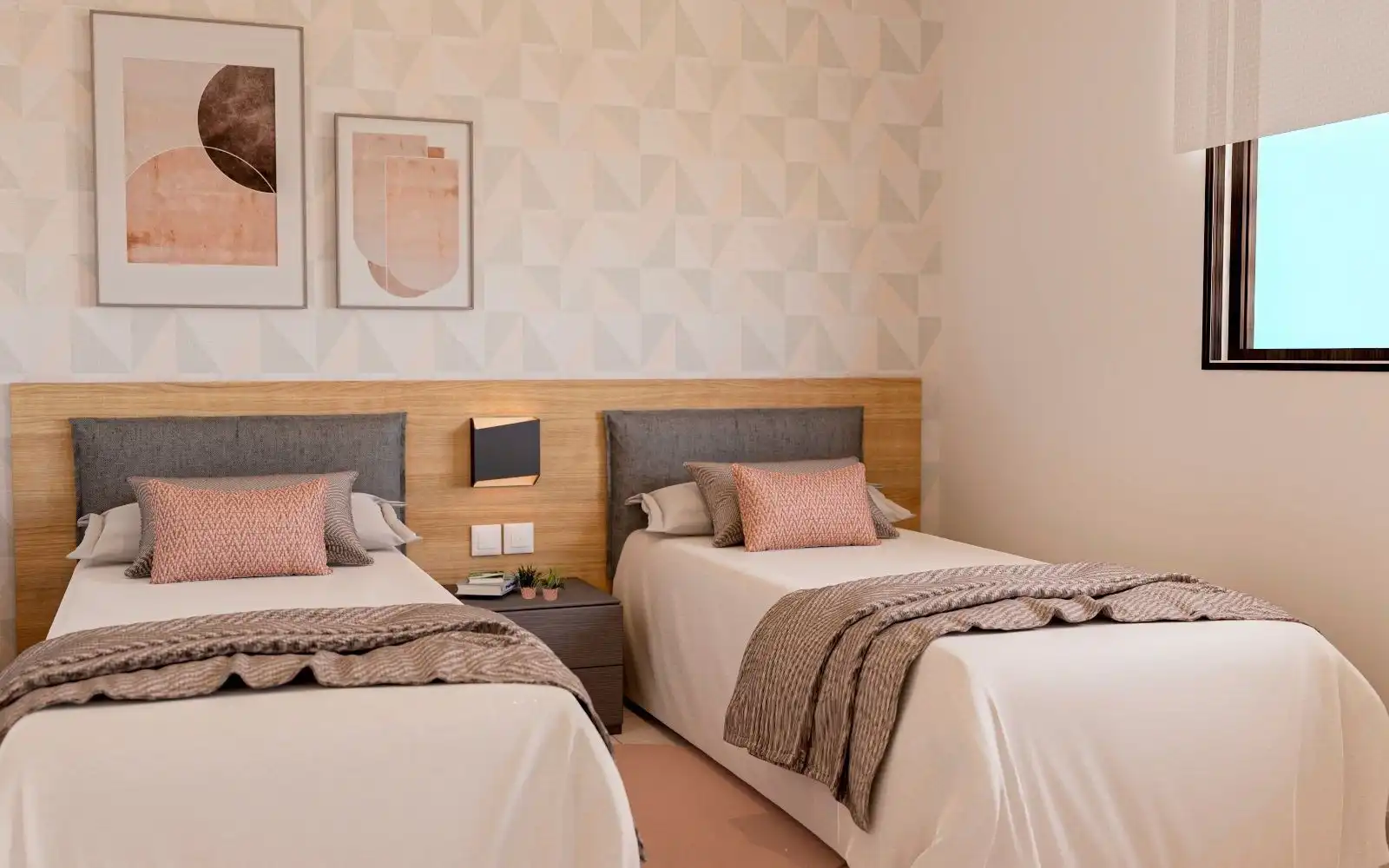 Schlafzimmer von Wohnung zum Verkauf in Pulpí mit Klimaanlage, Terrasse und Abstellraum