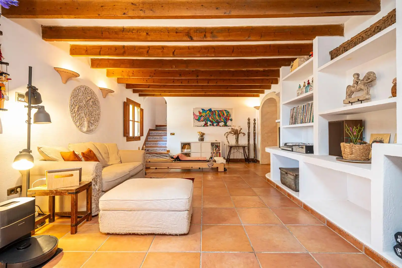 Sala d'estar de Finca rústica en venda en Campos