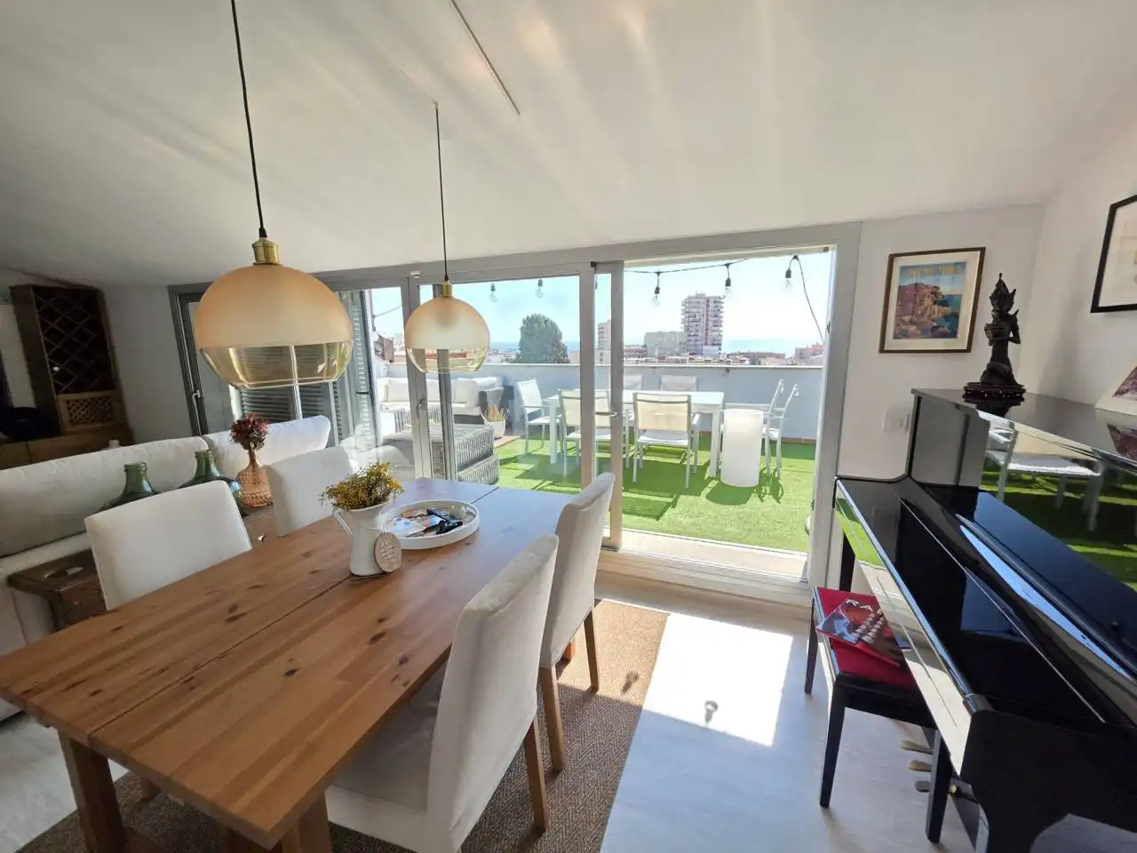 Comedor de Ático en venta en Mataró con Aire acondicionado, Calefacción y Terraza