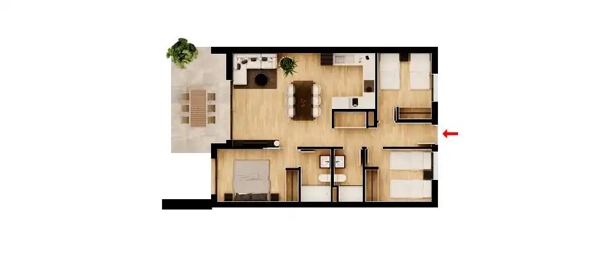 Flat for sale in Santa Pola  with Terrace, Swimming Pool and Community pool