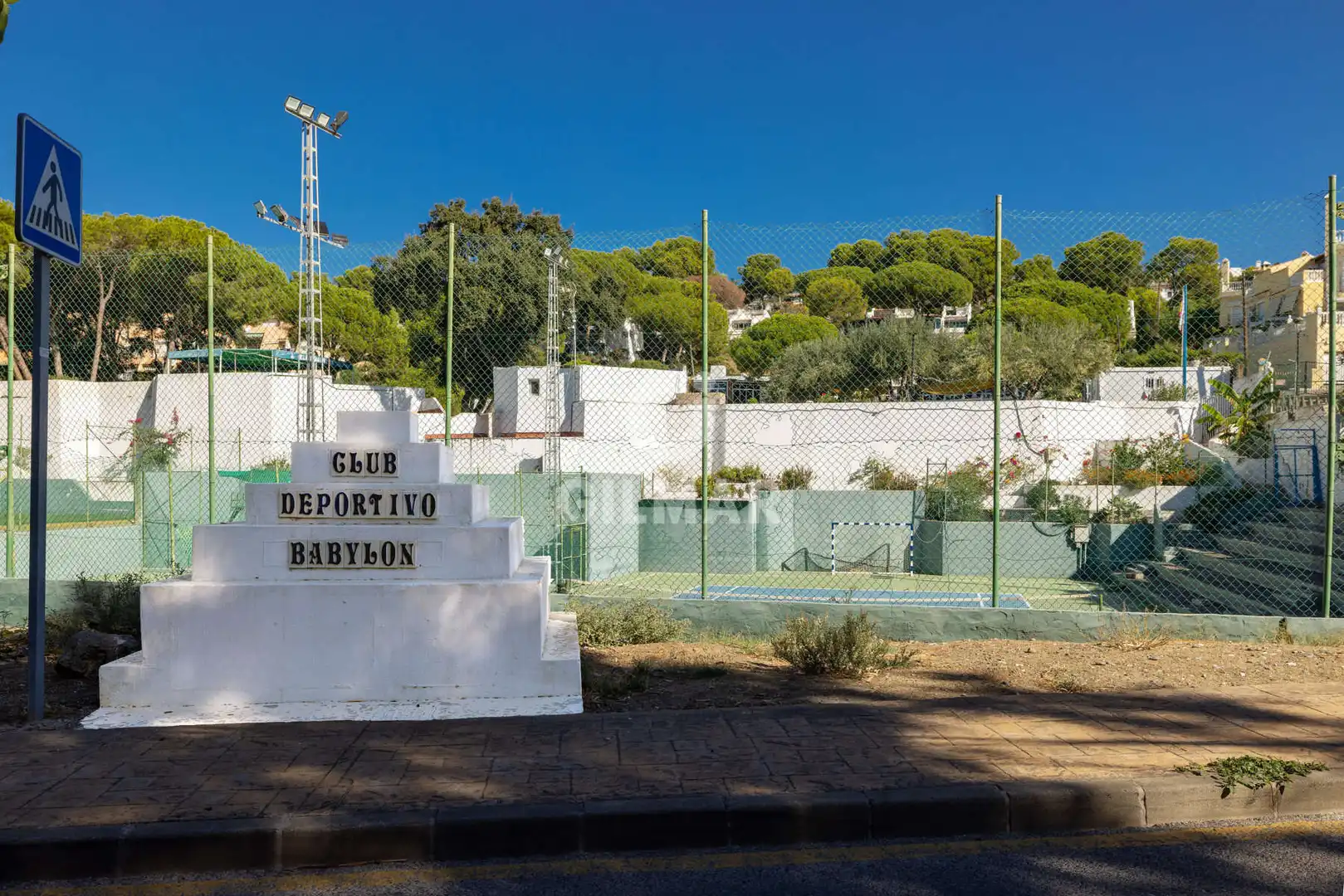 Exterior view of Detached homes for sale in Estepona  with Private garden and Swimming Pool